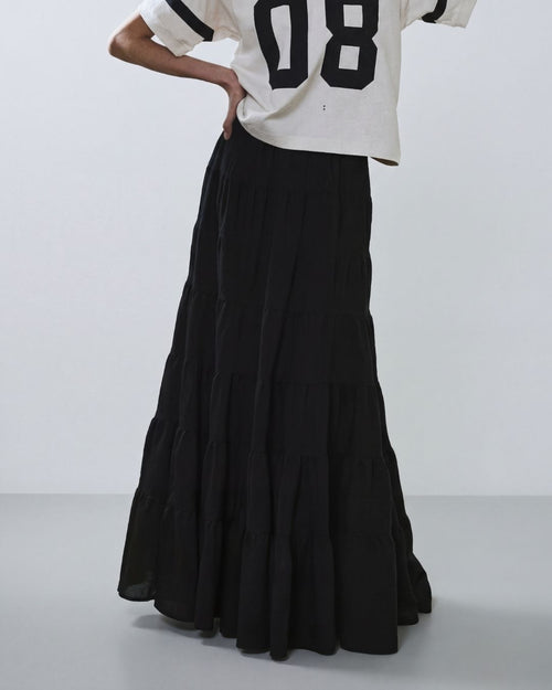 Aven Layered Pleated Skirt