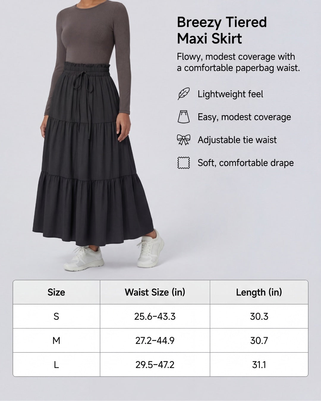 Aven Layered Pleated Skirt