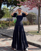 Aven Layered Pleated Skirt